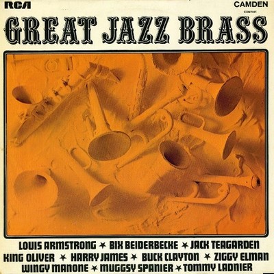 Various - Great Jazz Brass LP Comp RE Vinyl Jazz 0210