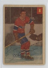 1954-55 Parkhurst Bernie Geoffrion #8 HOF 1q2