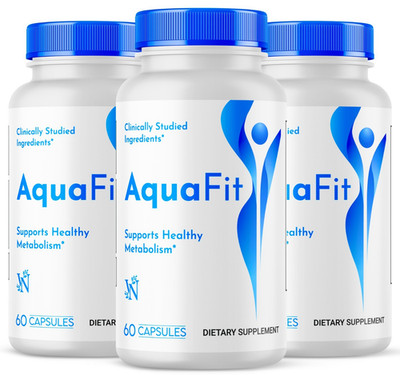 Aquafit Weight Loss Pills, Aqua Fit Capsules for Healthy Metabolism 3 Pack 180ct