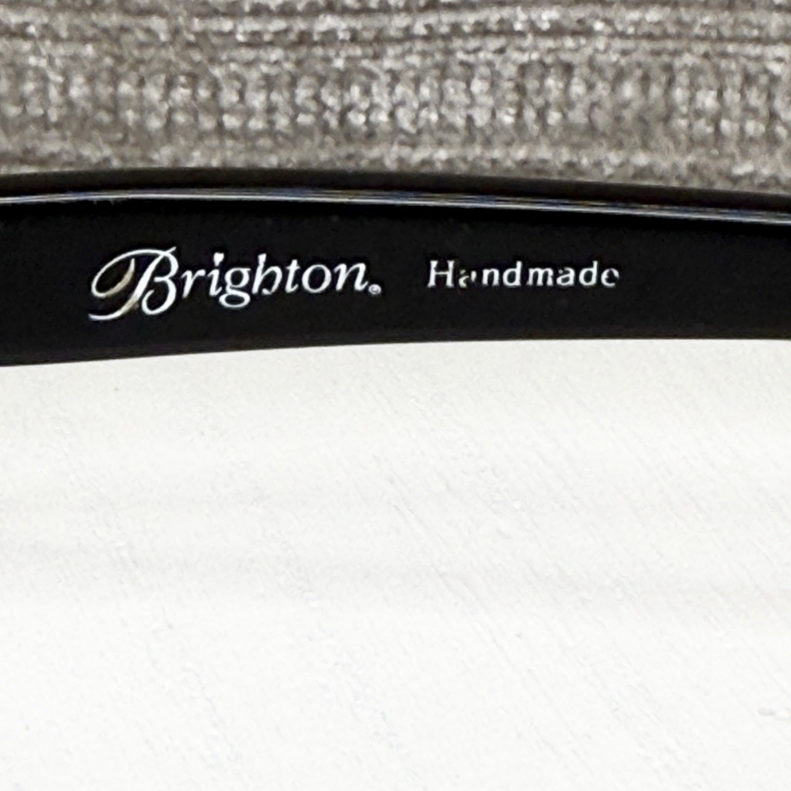 Brighton Sunglasses Frames Black Silver Floral Ha… - image 10