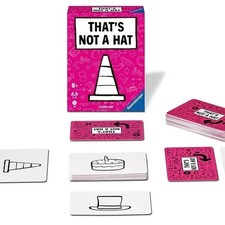 That'S Not a Hat - Fun Bluffing  Memory Party Game for All Ages Components