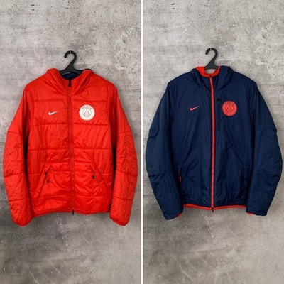 PSG 2013 2014 TRAINING FUSSBALL WENDE GEFÜTTERTE JACKE NIKE TRIKOT GRÖSSE S