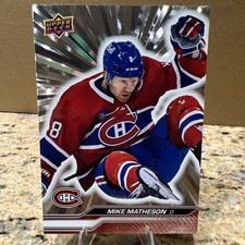 2023-24 Upper Deck Series 2 - Michael Matheson OUTBURST Montreal Canadians #344