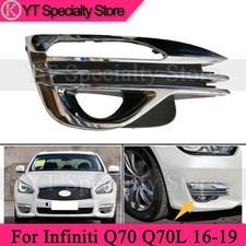 Right Side Front Bumper Fog Lamp Cover Grille For Infiniti Q70 Q70l 2016-2019 Right Side Front Bumper Fog Lamp Cover Grille For Infiniti Q70 Q70l 2016-2019