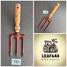 Vintage Garden Hand Fork Old Sparko Tool Ref 151B