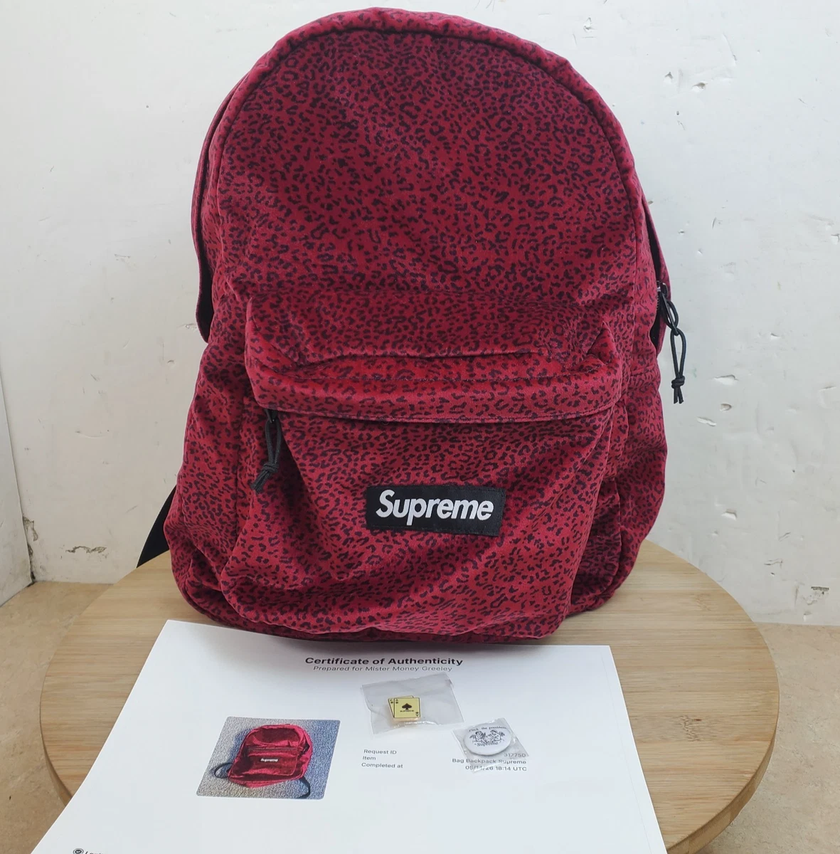 Supreme Red Backpacks for Men for sale - eBay