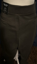 Simply Vera Vera Wang Skinny Mid Rise Dress Pants XL Long Black Stretch