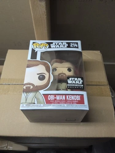 Funko Pop! Vinyl: Star Wars Obi-Wan Kenobi (Smuggler's Bounty Exclusive) #214