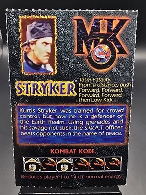【タイトル誤植レア】CageyストリングスオールデイズV.3 Powerplay 1995 MIDWAY Mortal Kombat 3 MK3 SNES Super Nintendo STRYKER Promo