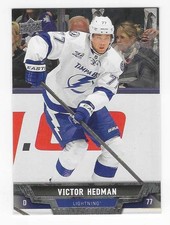 2013-14 Upper Deck Hockey Lightning Victor Hedman Card #87