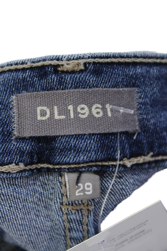 DL1961 Damen High Waist Medium Wash Straight Leg Denim Hose Größe 29 - Bild 4 von 8