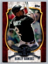 2015 Topps Update Hanley Ramirez First Home Run #FHR-21