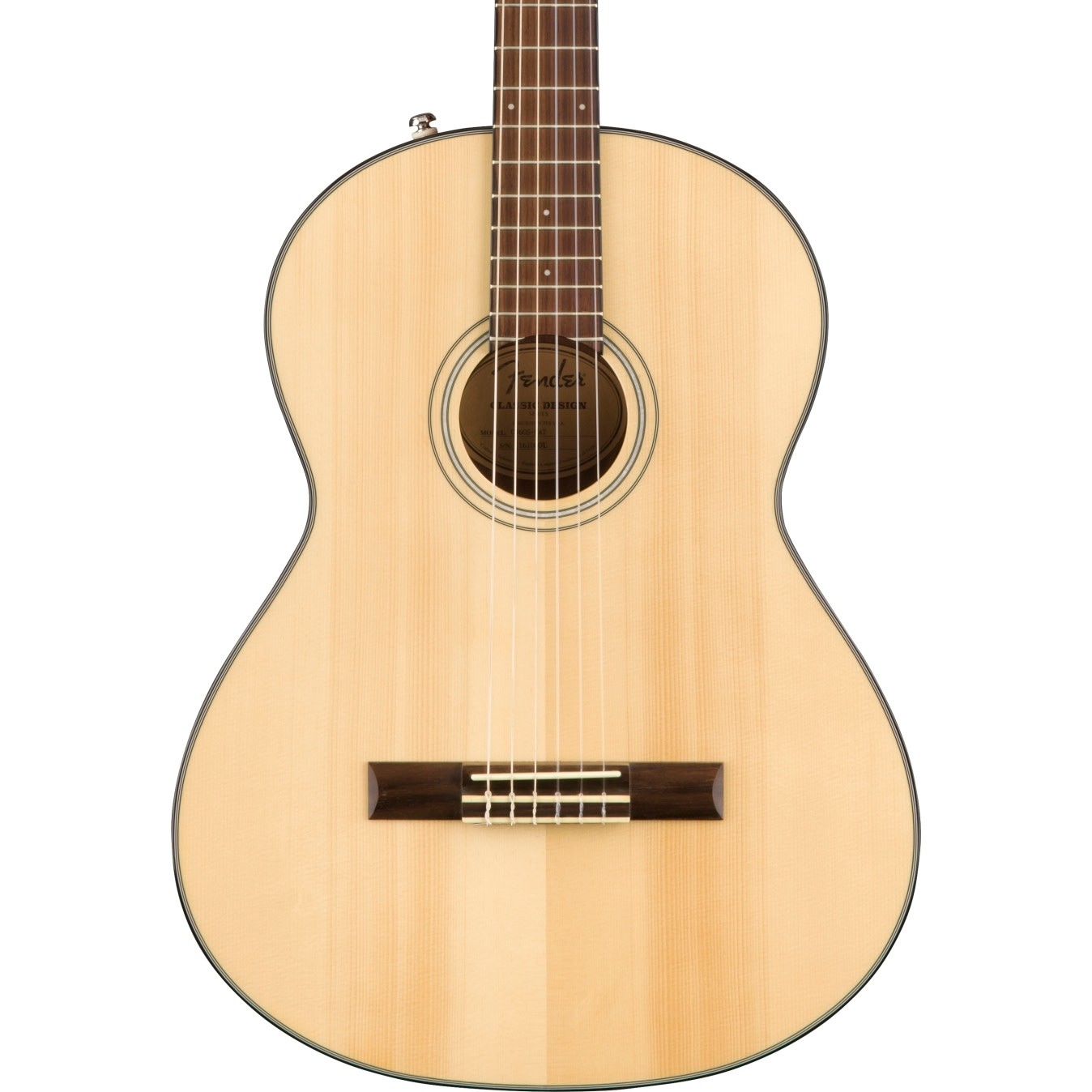 Fender CN-60S Classical Guitar Solid Spruce Top 36990₽