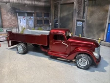 Buddy L emergency response truck with working siren.