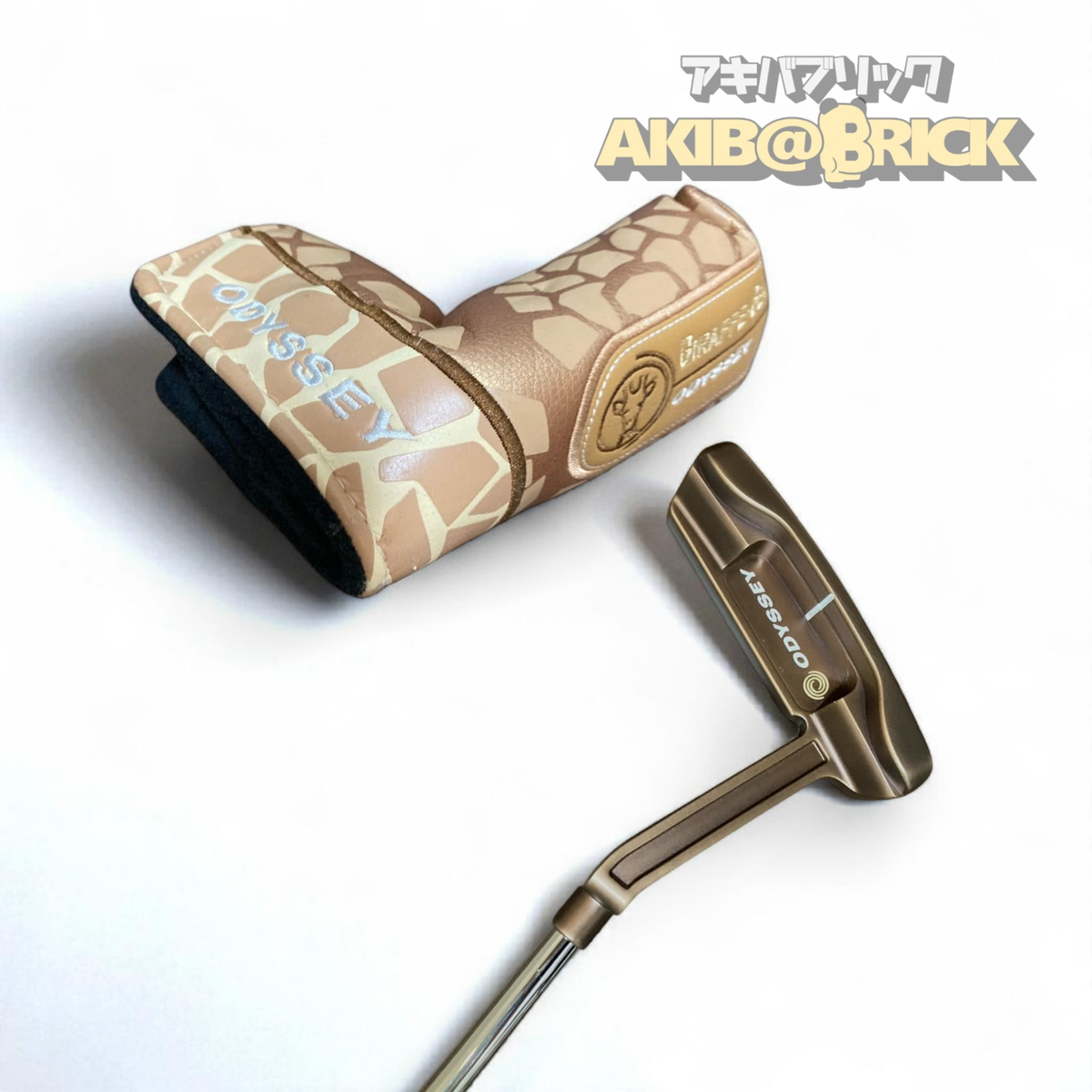 Odyssey Giraffe-Beam Double Wide DW Long Neck Putter 34in with