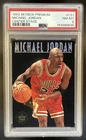 1993-94 Skybox Premium Michael Jordan #CS1 Center Stage Bulls PSA 8
