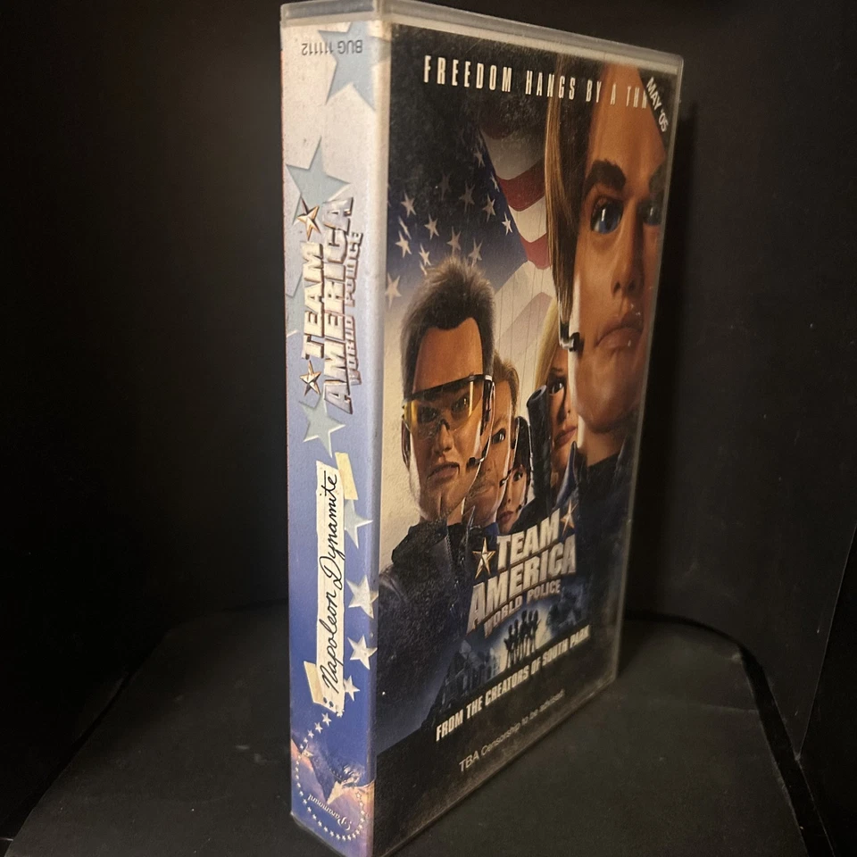 Napoleon Dynamite /Team America: World Police VHS 2004 Preview Cassette Tested - Image 4 of 4