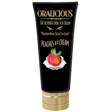 Oralicious The Ultimate Oral Sex Flavored Peaches & Cream 2oz