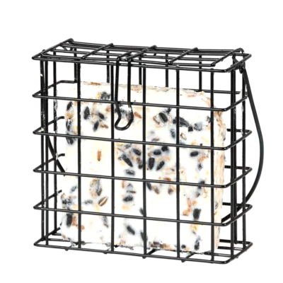 ESSCHERT 1 x Fettblock Halter inkl. Futterblock 300g FB524+ Fb912 Futterhaus Vogelhaus