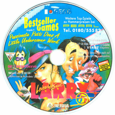 Leisure Suit Larry 5: Passionate Patti Does a Little Undercover Work (PC)