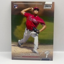 2022 Topps Stadium Club Chrome Francisco Morales RC #398 Philadelphia Phillies