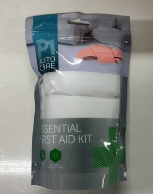P1 Auto Care Essential 15-teiliges Erste-Hilfe-Set Ablaufdatum 01-26