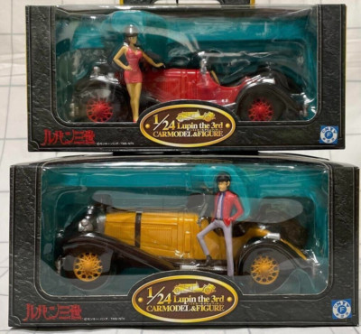 Lupin The Third III Car model Figure Ornament set 1/24 scale