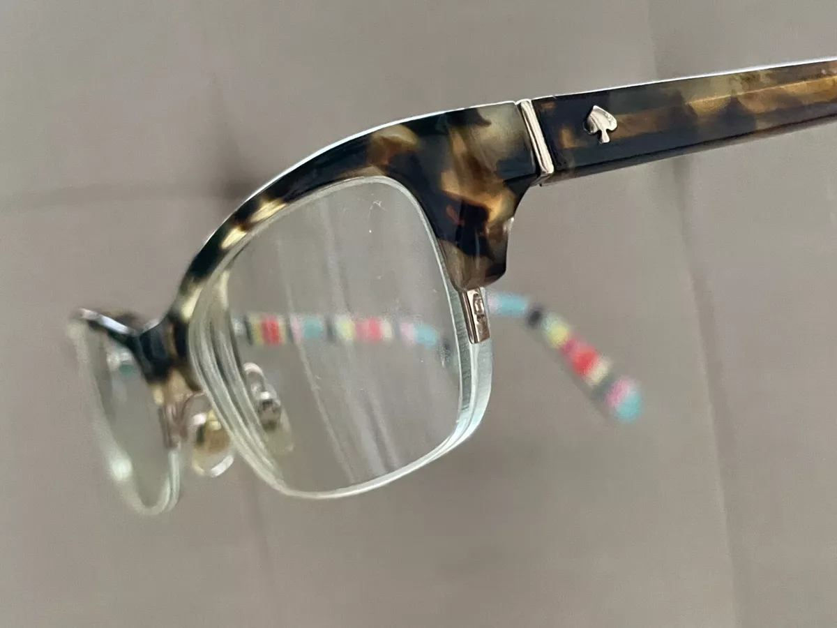 Kate Spade New York Women Eyeglasses Frame MARIKA ESP 135 49[]17 Half Rim  Glass | eBay