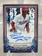 2024 Bowman Sterling ELIJAH GREEN Prospect Base Auto Nationals #PA-EG