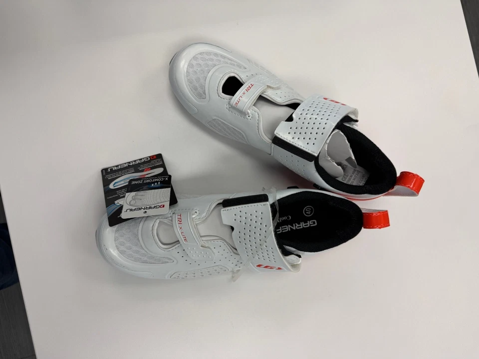 Zapatos de ciclismo Louis Garneau Tri X-Lites 3 para hombre - Drizzle - talla 7 - 1487299-306 Foto 3 de 4