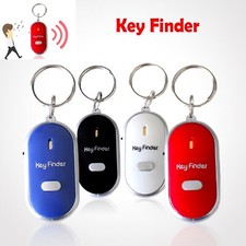 Key Finder Keychain Locator Remote Sound Control Anti-Lost Key Tracker LED Light