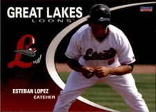 2008 Great Lakes Loons Choice #13 Esteban Lopez Mesa Arizona AZ Baseball Card