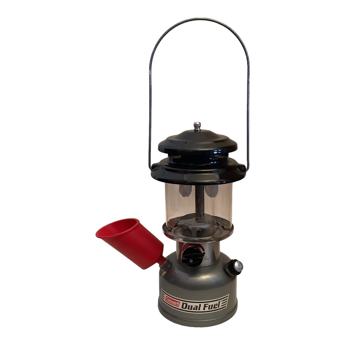 Coleman Dual Fuel Two Mantle Lantern 285-746T USA W/Box