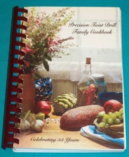 Precision Twist Drill Co. Cookbook PTD 2007 Crystal Lake IL Illinois