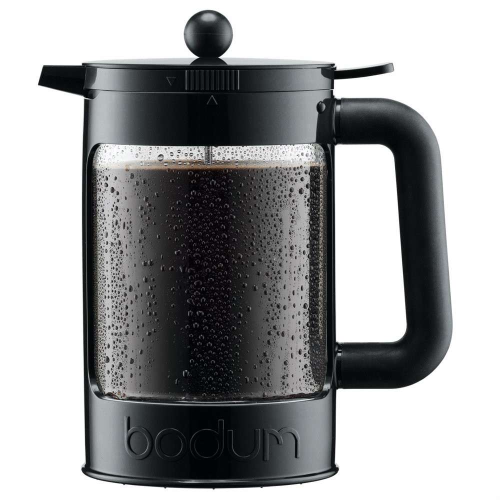 Bean Cold Brew Coffee Maker, 51 Ounce, Black