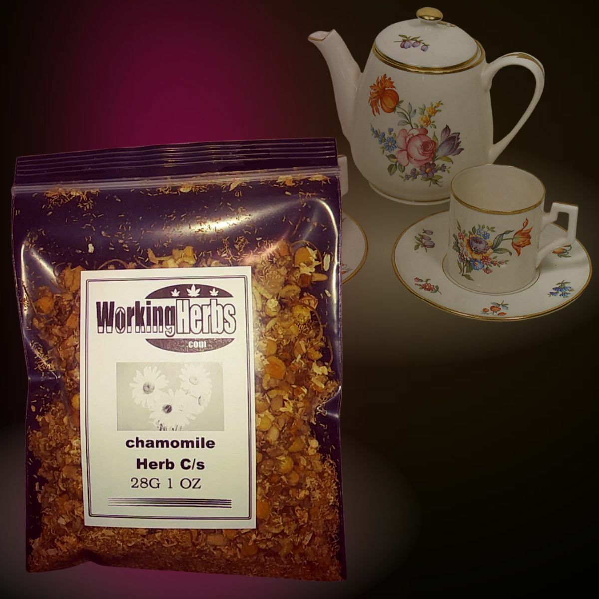 Whole Organic Tea Loose Dried Herb 1 Oz