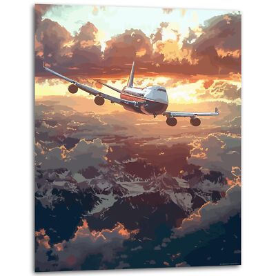 Air Plane Poster Cessna Boeing Wall Aviation Pilot Prints 11x14 Inches Unframed