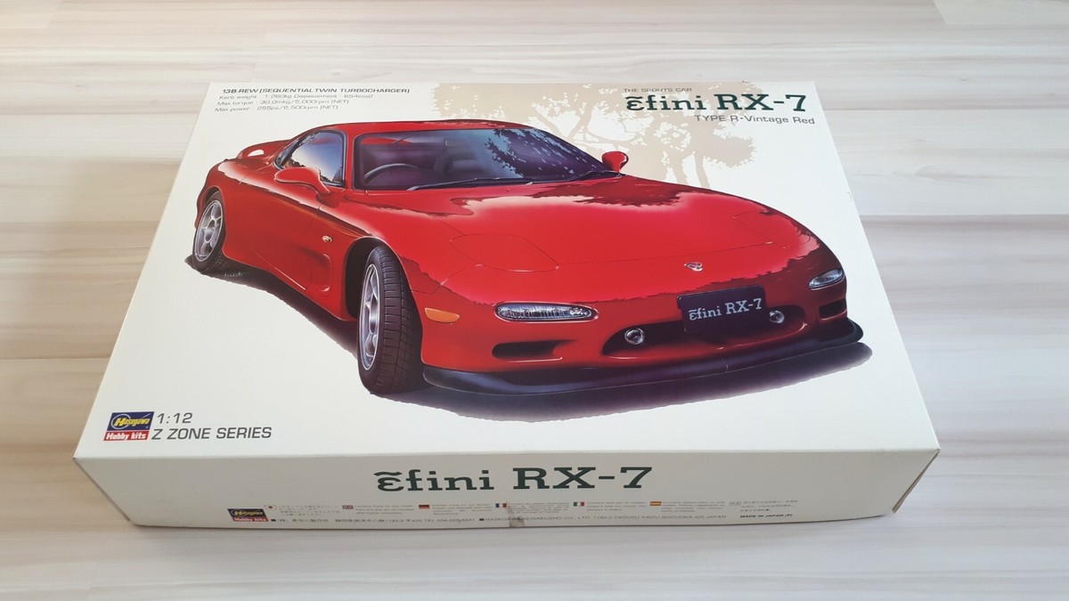 ハセガ ワアンフィニ efini RX-7 1:12Vintage MAZDA EFINI RX-7 TYPE R in 1:12 scale | HASEGAWA | no OTAKI