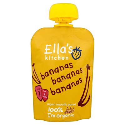 Ella's kitchen bananas bananas bananas Organic 7x 70g (5060107332638)