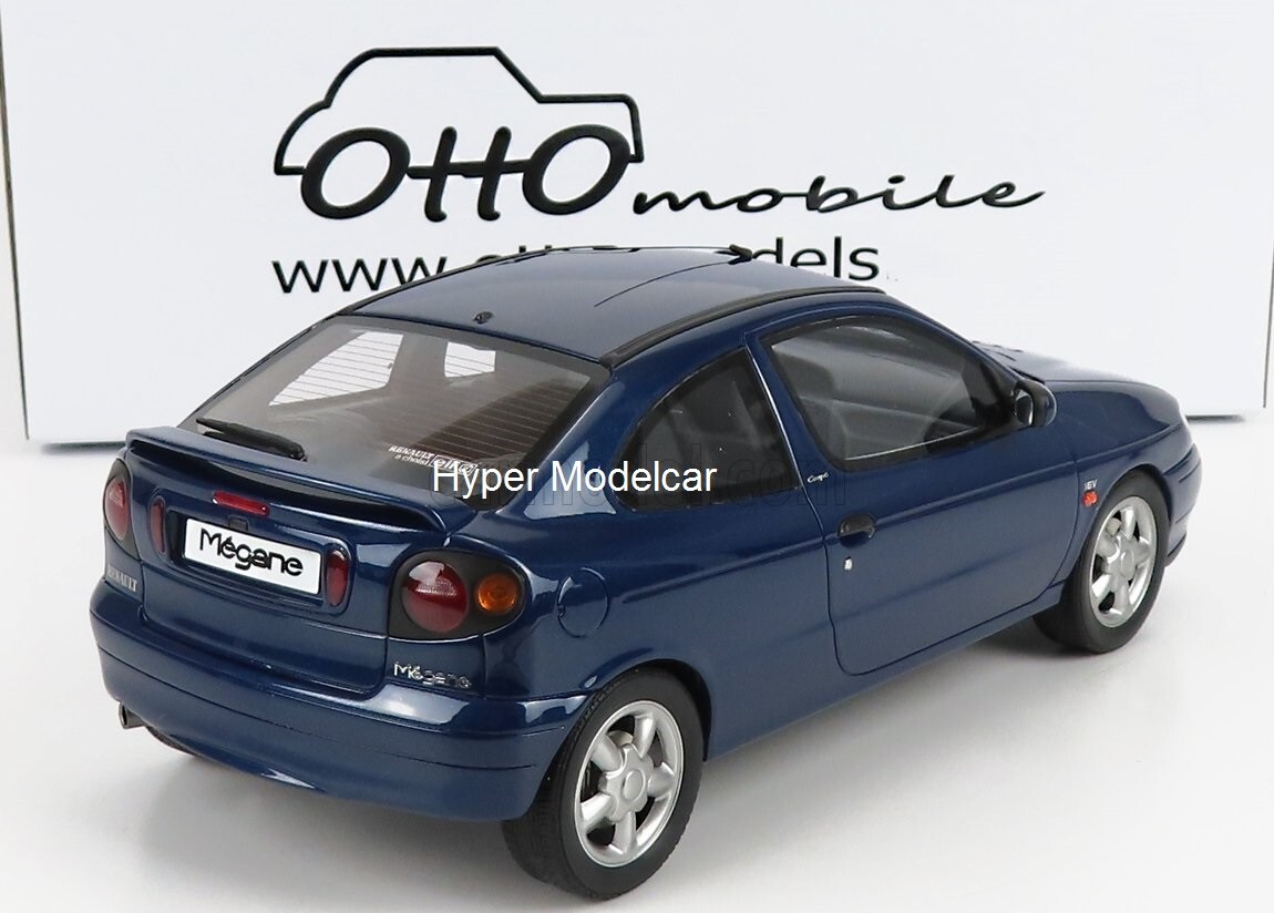 Ottomobile 1/18 Renault Megane 2.0 16V Coupé 1995 Blue Art