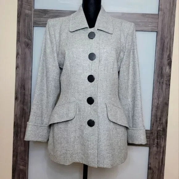Autentica giacca cappotto blazer YVES Saint Laurent taglia 36