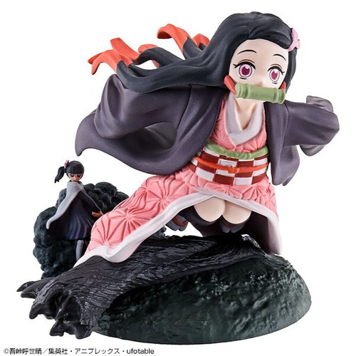 Megahouse Demon Slayer Kimetsu no Yaiba Figure Petit Rama Puchirama NEZUKO - Picture 7 of 7