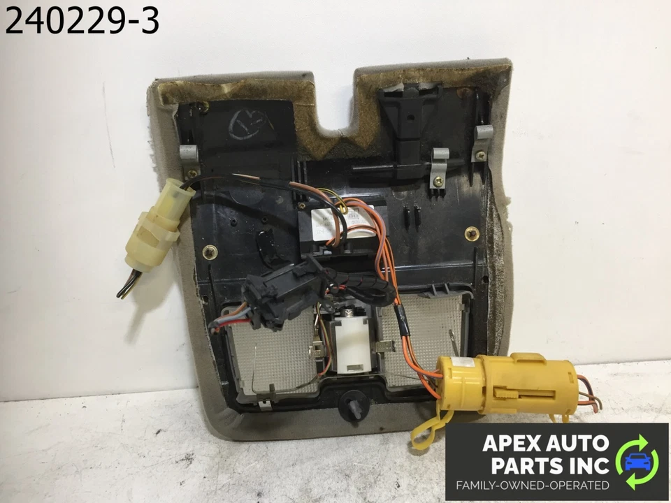 OEM 1991 Jaguar XJ6 Overhead Dome Console - Изображение 4 из 4