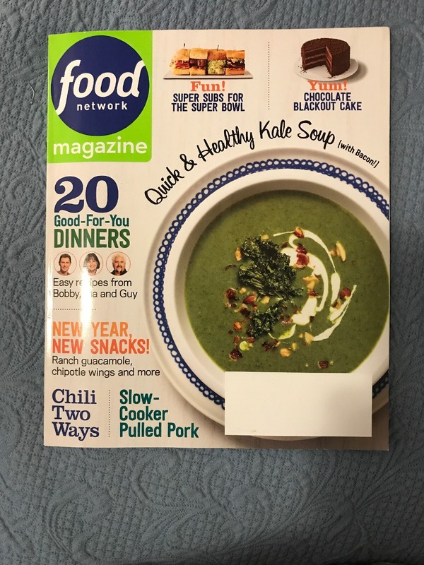 Food Network Magazine- Jan/Feb 2015- 20 Good For You Dinners