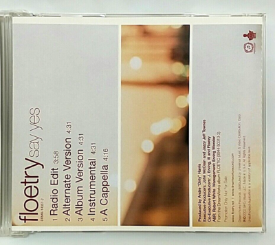 CD) Floetry – Say Yes , DRMR-14057-2, Single, Promo, Rare. | eBay