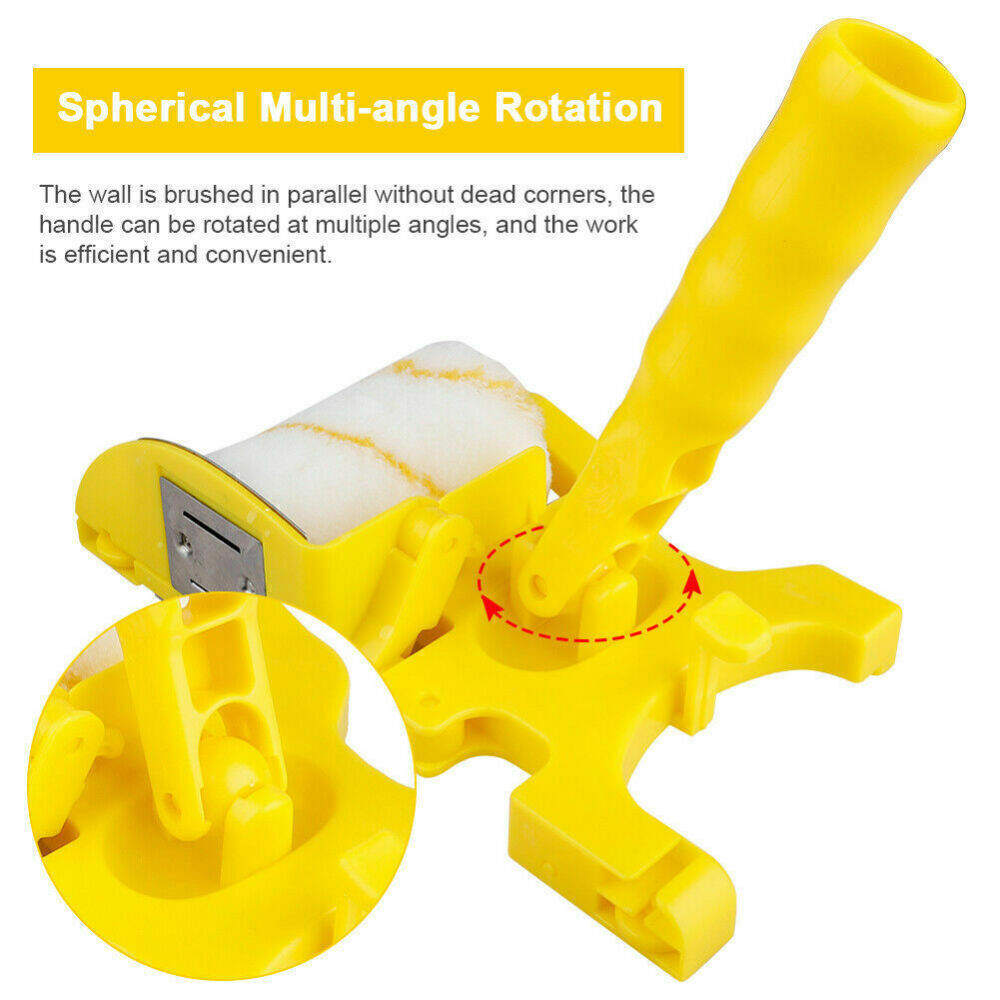 CleanCut Paint Edge Roller Brush Safe Tool for Home Wall Ceilings Set