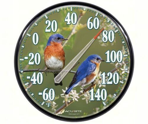 Thermomètre Métallique Rétro Bacardi - Nostalgic-Art - Intérieur/extérieur - 28cm
