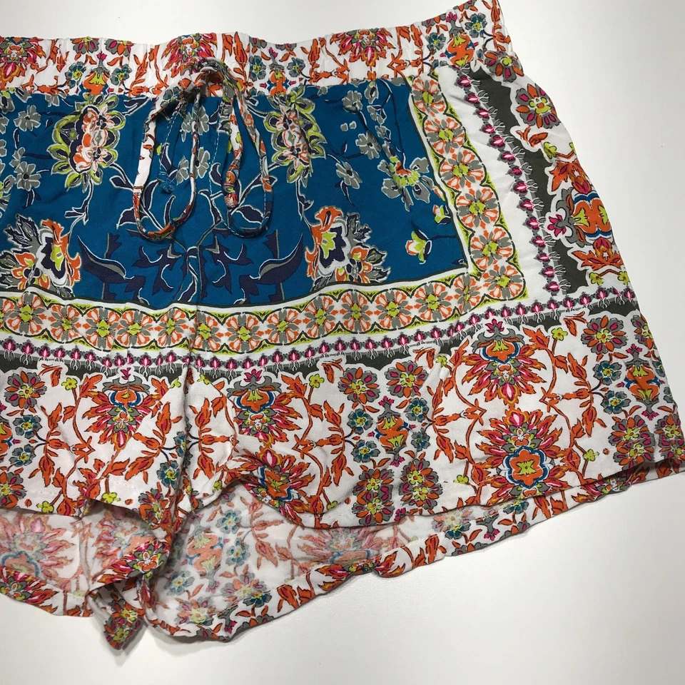 Шорты Bebop женские размер большой легкие с цветочным принтом без застежек 3 дюйма средняя посадка - Изображение 4 из 4