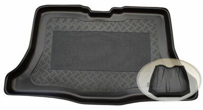 Kofferraumwanne + Klett-Organizer für Nissan Tiida Tida Visia 1 C11 Schrägheck H