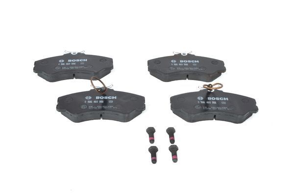 Brake pad set, disc brake Bosch 0986460998 for Citroën